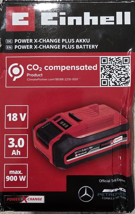 Acumulator Einhell 18V 3.0 Ah  Power X-Change Plus 18 V,