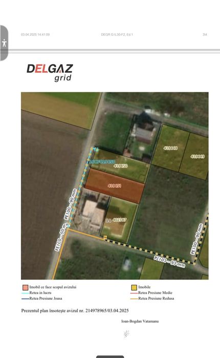 Teren 730mp str Merisorului Mosnita Veche