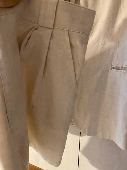 Ленен костюм сако и панталонки