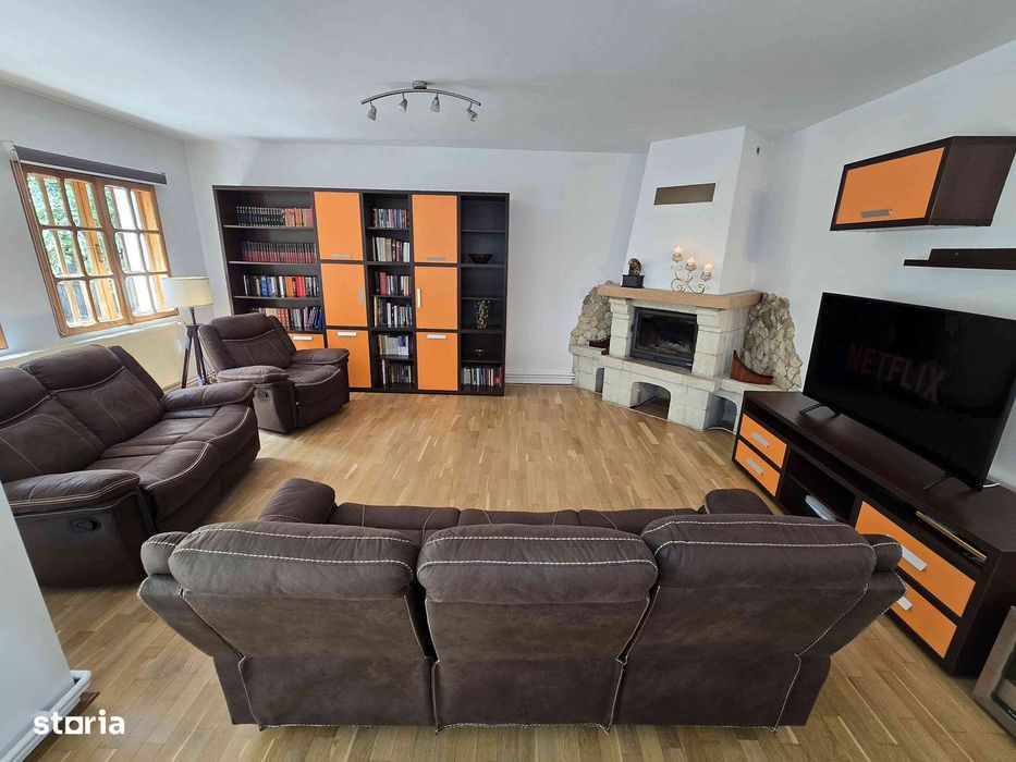 Conac modern cu deal propriu: 399 mp casă, 4828 mp teren