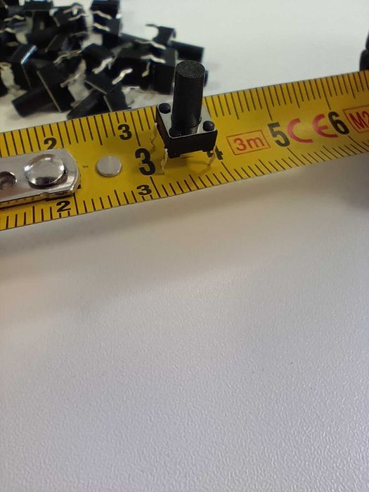 Set comutatoare si butoane tactile, 260 bucati, electronica DIY