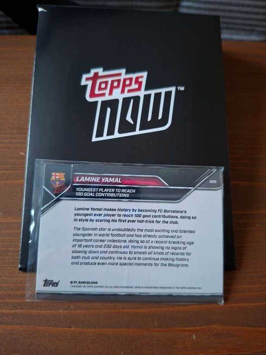 Лимитирана карта на Ламин Ямал