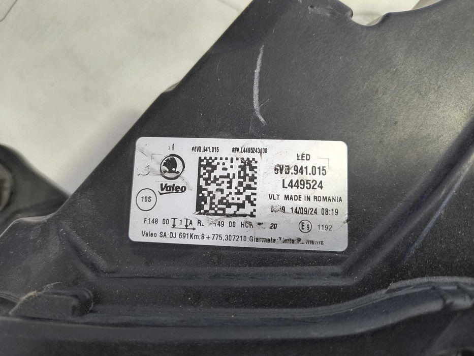 Far Stânga LED Skoda Fabia IV / Cod OEM 5VB941015 (4G2)
