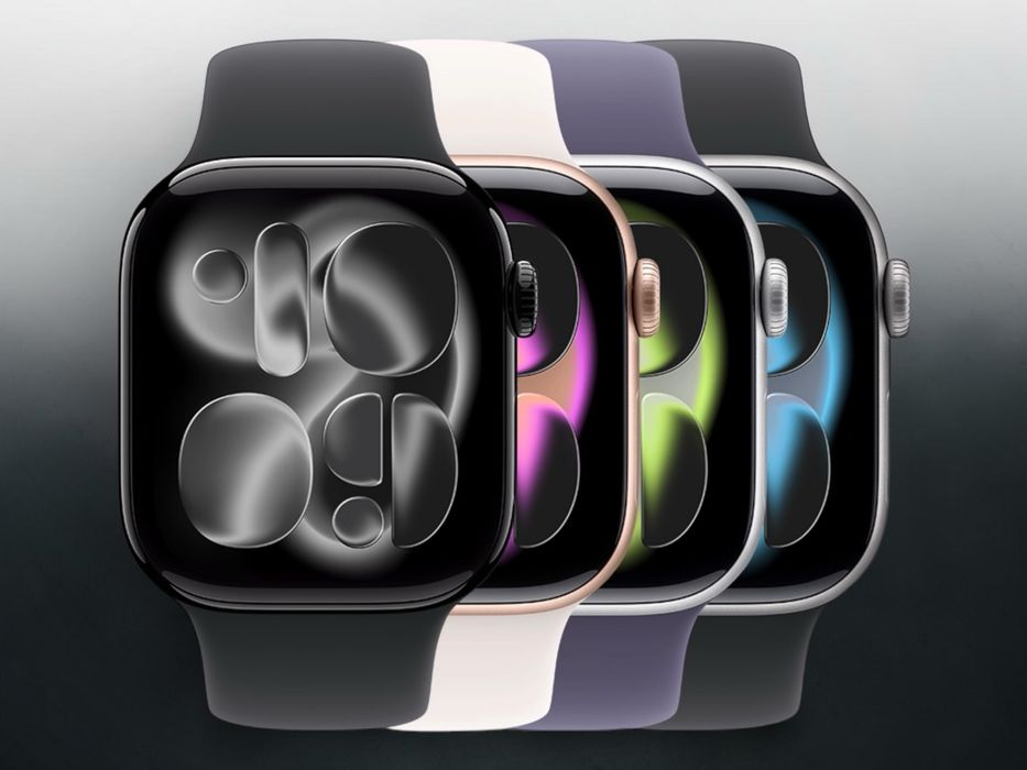 Apple Watch 11 GPS 2025 42mm Jet Black / Rose Gold / Space Grey НЕРАЗПЕЧАТАНИ! Гаранция!