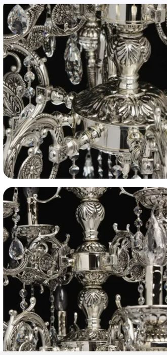 Люстра  хрусталь   10 ламповая