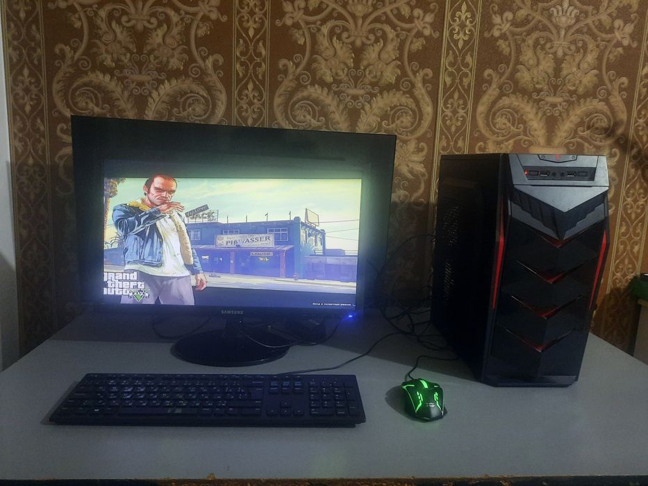 Игровой Компьютер core i3 GTX 1050 ti ozu 8 gb Ssd128+500 гб