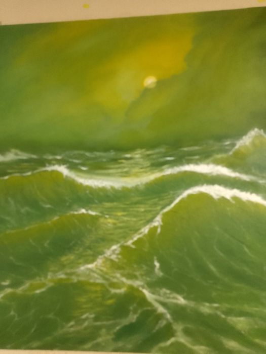 Авторски картини .Маслена живопис върху платно с размери 60-50