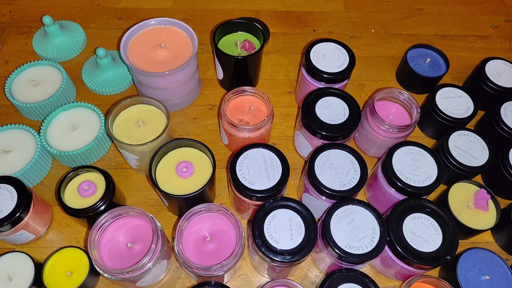 Lumânare parfumată ceară albine cu uleiuri esențiale 7