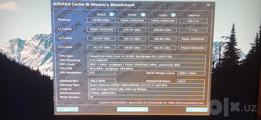 I5 3570K + Z68 + 16Gb Озу + Башня