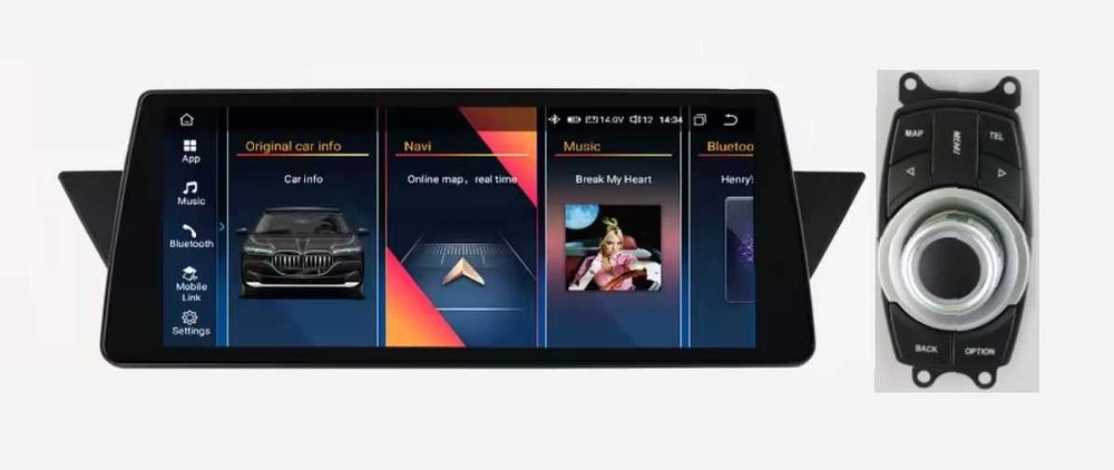 Мултимедия 10.25" Android 14 за BMW X1 E84 (09-15г) CARPLAY навигация