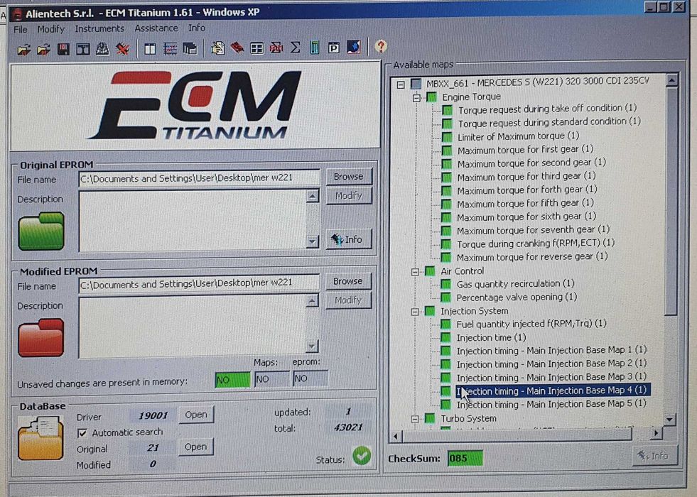 ECM titanium 26 000 DRIVER