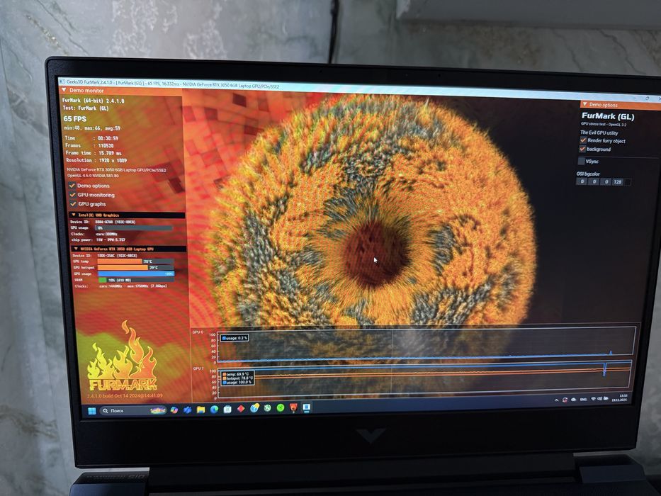 Hp Victus core i5 13420h , rtx 3050 6Gb, 16/512gb