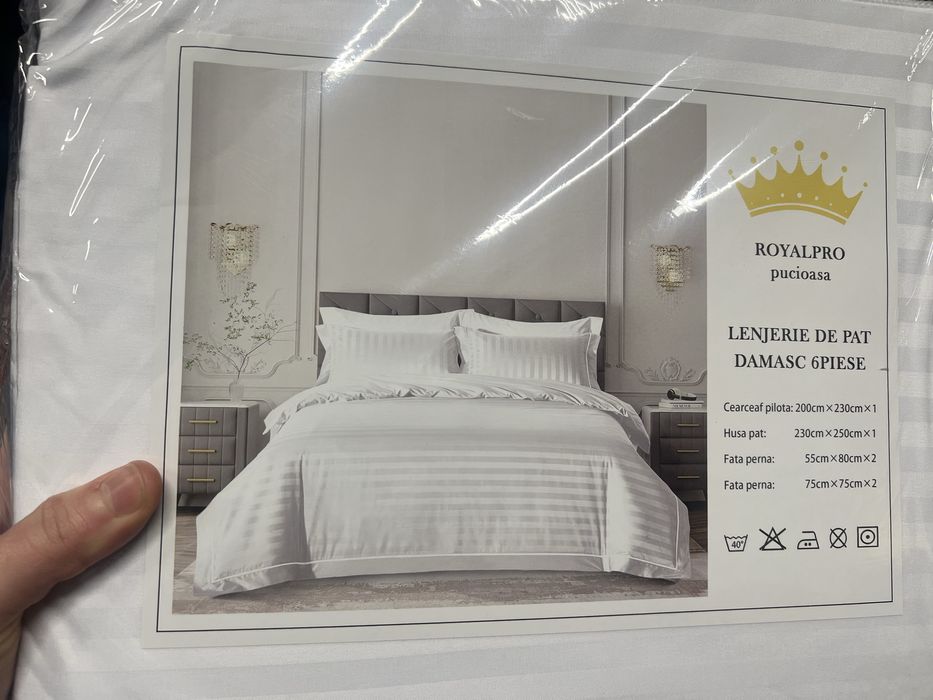 Lenjeri de pat Damasc Hotel