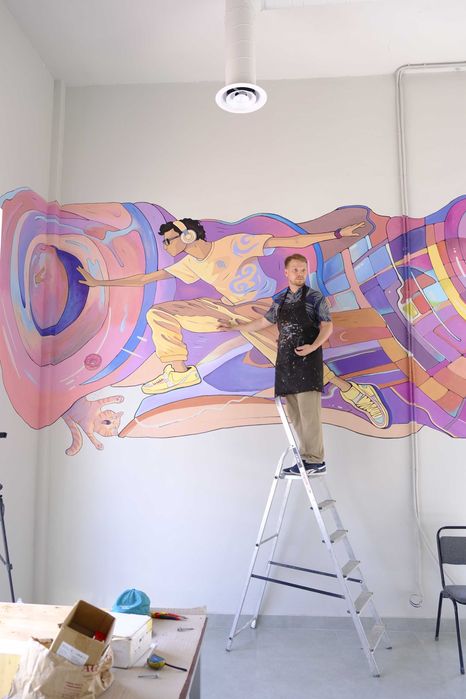 Роспись стен от художника