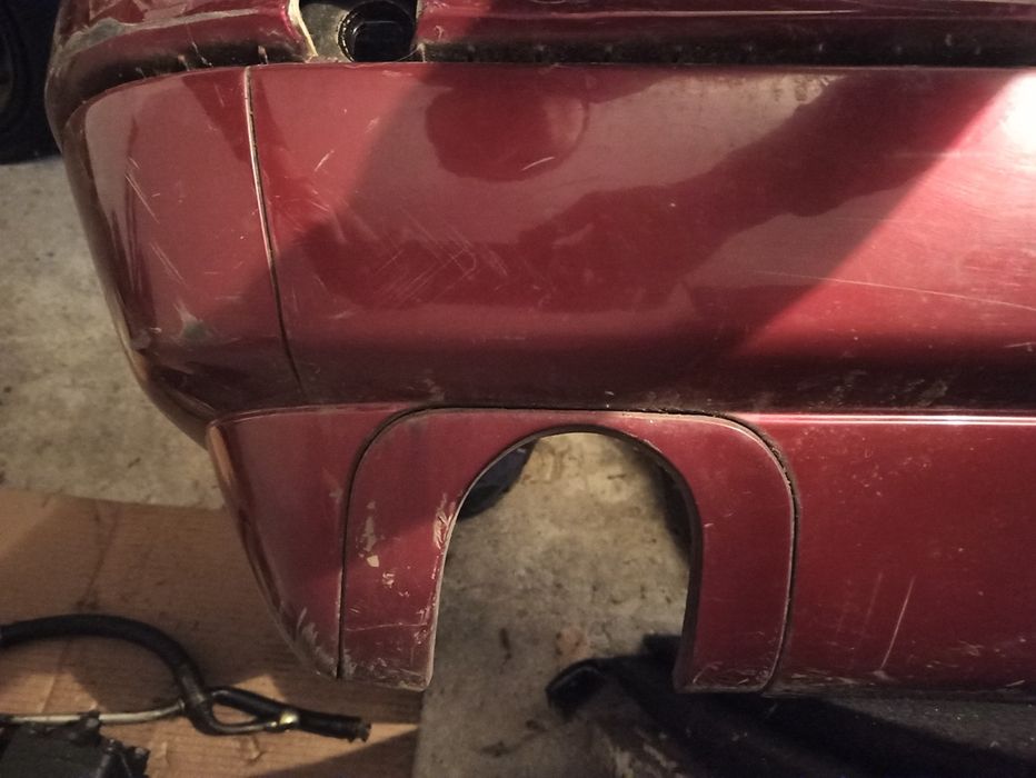 BMW e34  задна оригинална броня