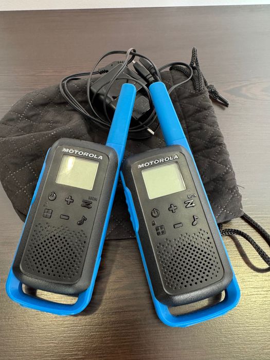 Радиостанци / Уоки Токи / Motorola by TLKR T62 BLue
