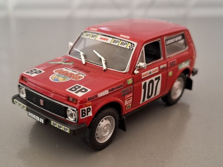Коллекционная модель Нива ВАЗ 2121, масштаб 1:43