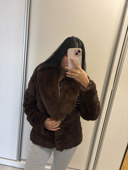 Blana naturala par de vulpe