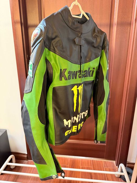 Geaca moto din piele marimea S