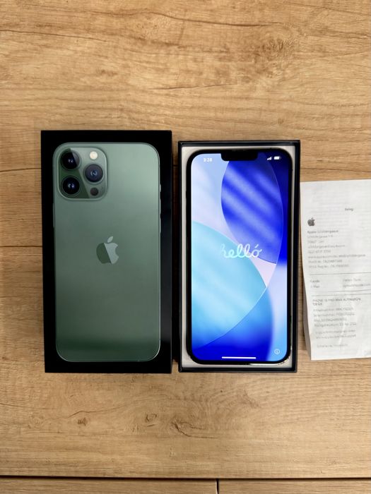 iPhone 13 Pro Max (Baterie 100%) Alpine Green 128 Gb
