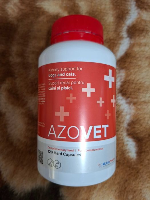 Azovet - 112 Capsule pentru caini si pisici