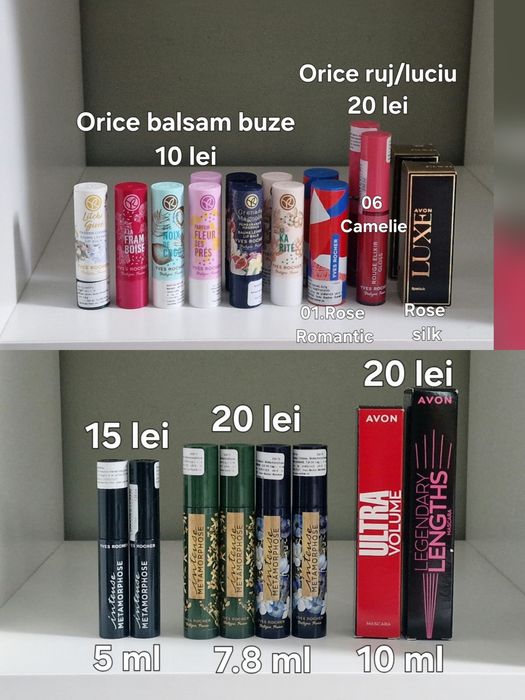 Parfum Avon Today, Tommorow, Perceive, Incandessence, Segno, Blue