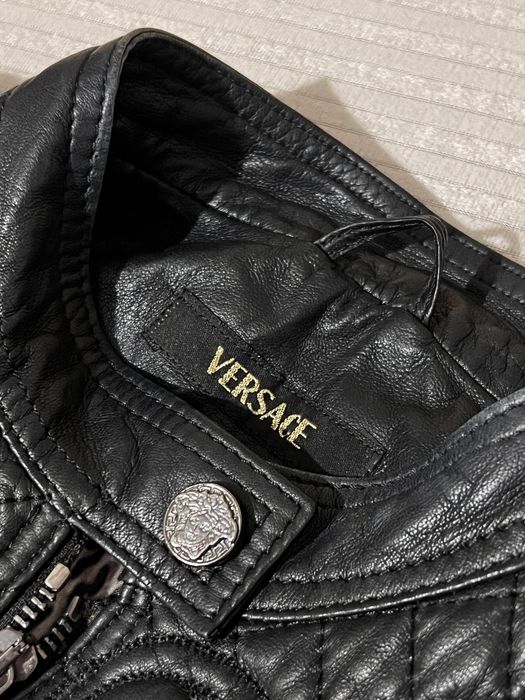 Кожено яке VERSACE
