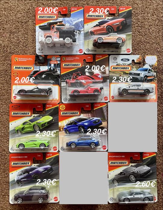 Hot Wheels колилки
