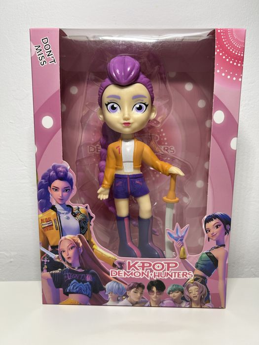 K-Pop Demon Hunters - Figurine Zoey, Mira, Rumi 20cm