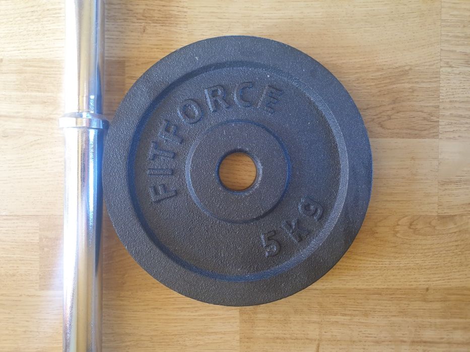 Haltera +discuri greutati