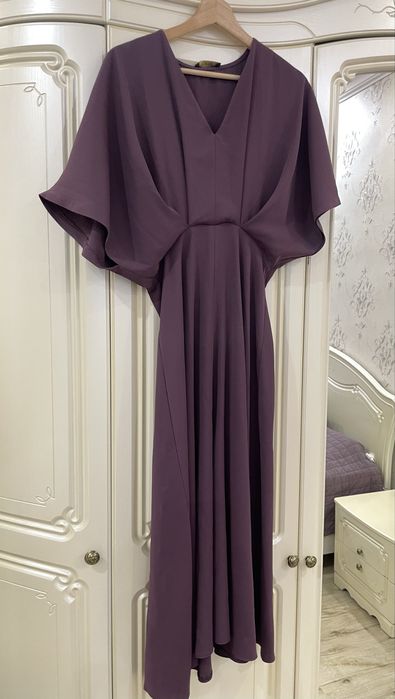 платье сливовое новое