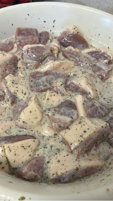 Маринованное мясо(шашлык)