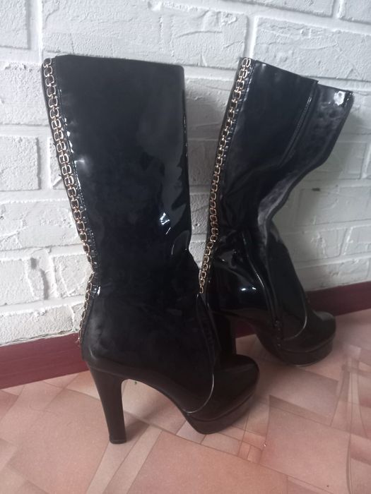 Сапоги демисезонные 37 р.