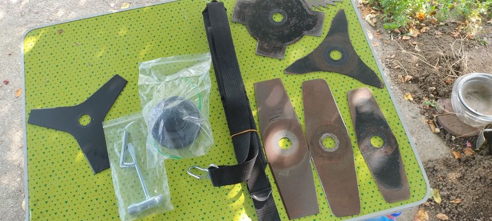 Accesorii motocoasă noi și puțin folosite