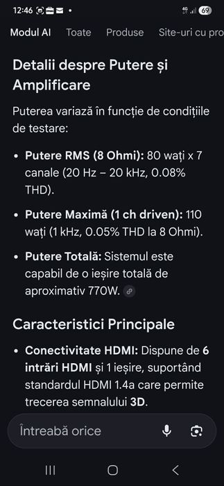 Vind anplificator Pioneer vsx-1020 nu am telecomanda