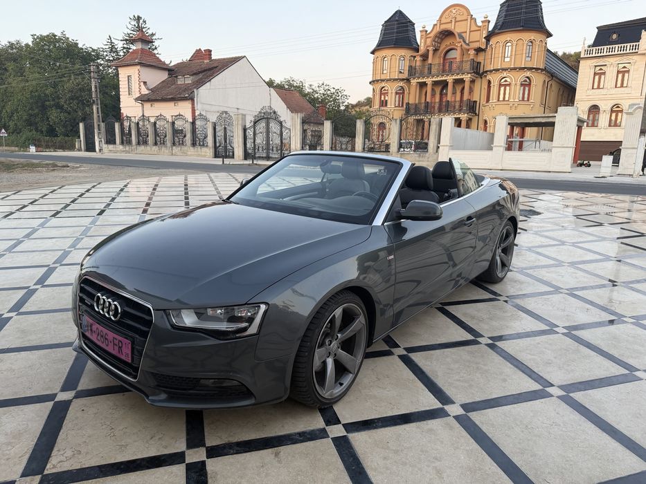 Audi a5 2.0 tdi s line cabrio