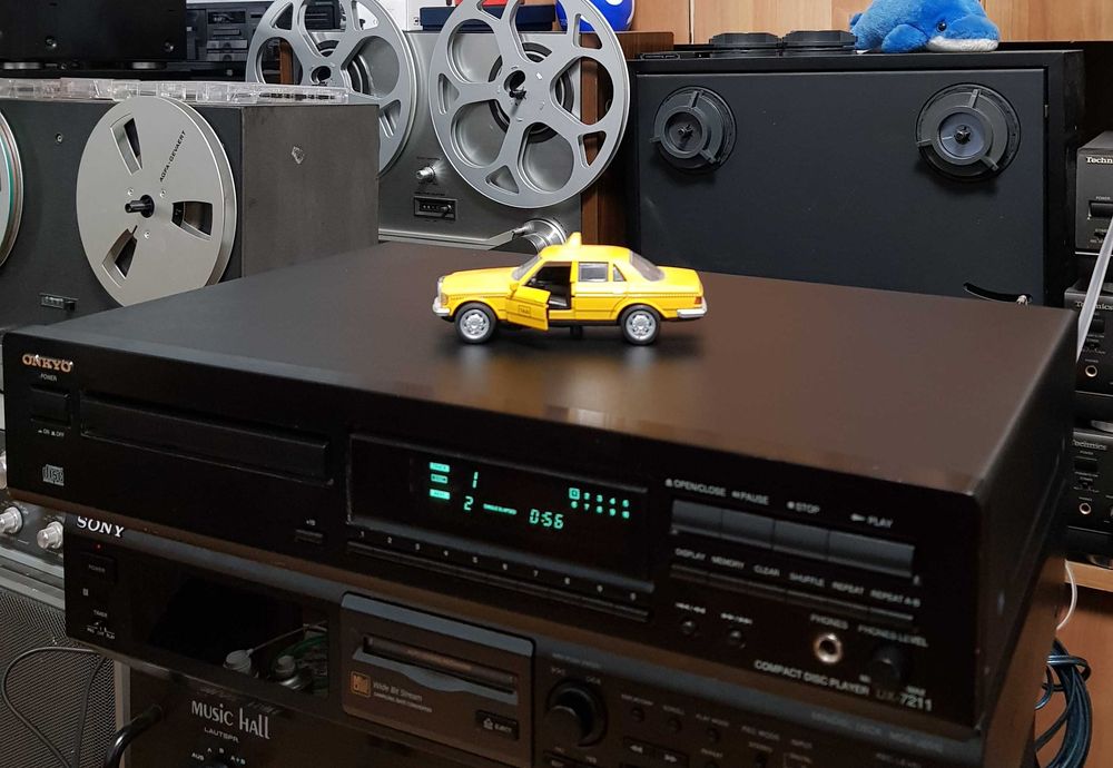 Compact Disc Deck Audio Stereo Vintage ONKYO DX7211 BLACK