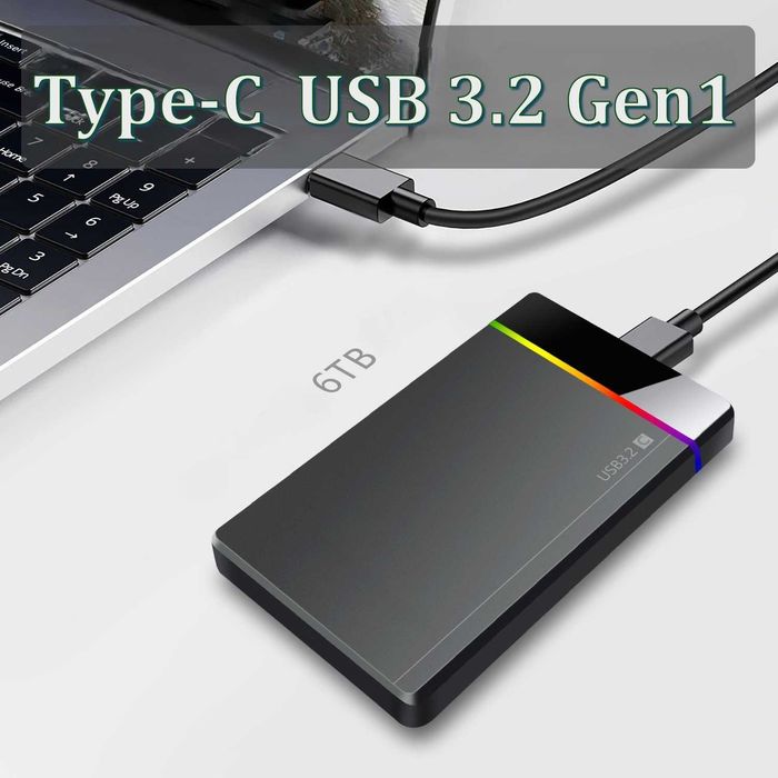 USB 3.2 Внешний корпус для диска HDD и SSD
