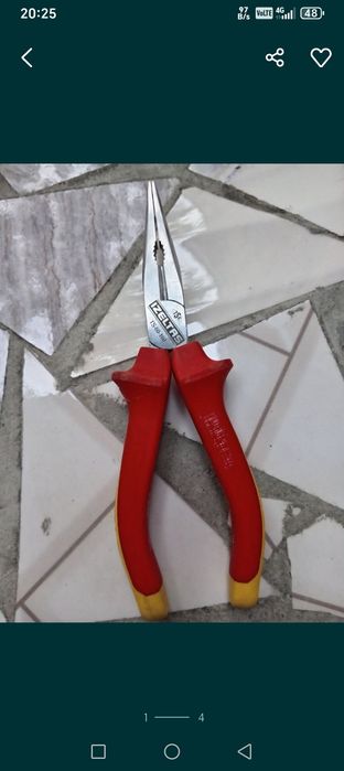 Нож для снятия изолации и длиногубси izeltas