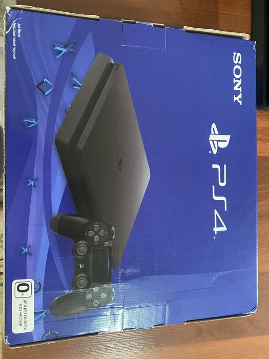 Ps4slim 1TB, почти новый