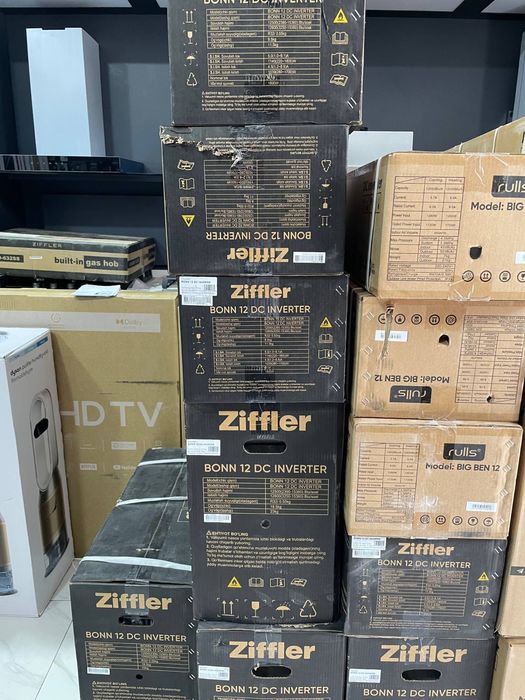 Кондиционер Ziffler 12” DC Inverter, Low voltage, Turbo mode, A++
