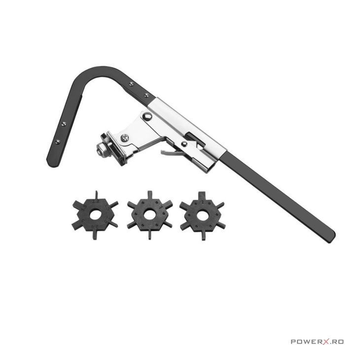 Trusa pentru montat segmenti pe piston, cleste de strangere,