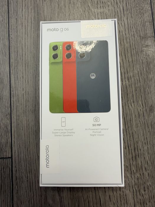 Моторола Г06 Чисто Нов 256GB