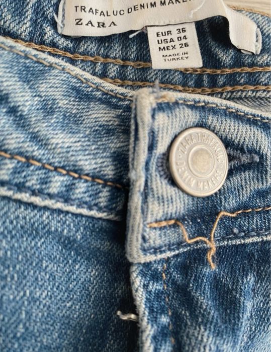 Blugi zara marime 36 talie inalta