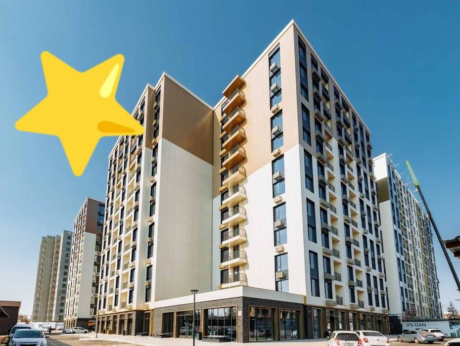 ЖК NRG JOMIY 2х комнатная 46м2 ‼️круг Жомий