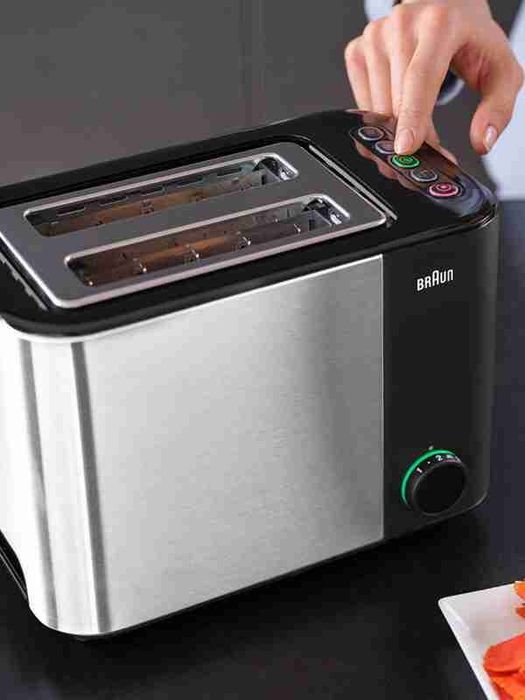 Тостер Braun HT5015BK – качество Braun и стильный дизайн