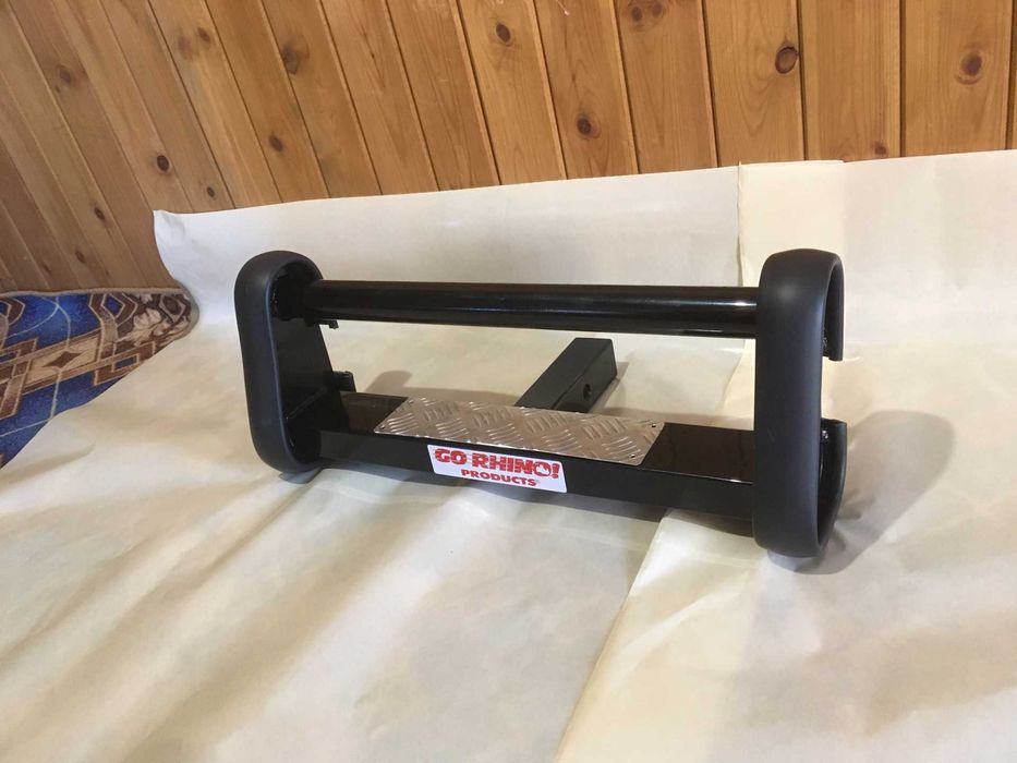 Защита заднего бампера