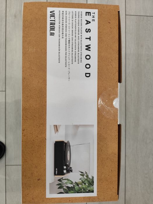 Pick-up Victrola Eastwood VTA 72 BAM Black Casetofon