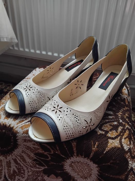 Pantofi noi din piele naturală Catinca