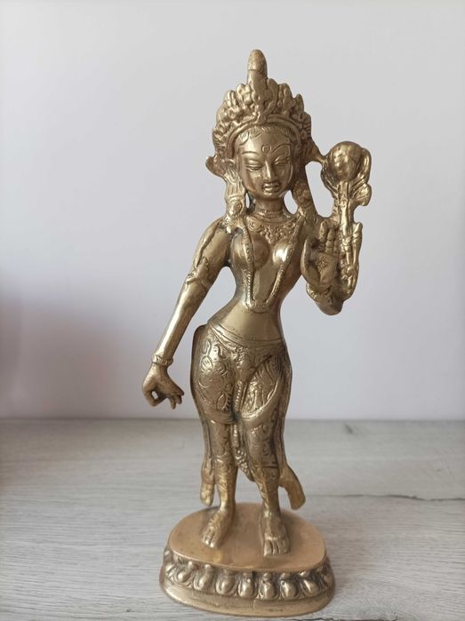 Месингова статуетка на Тара, 28 см